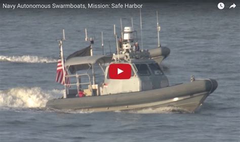 Us Navy Shows Off Unmanned Autonomous Swarm Boats Gcaptain