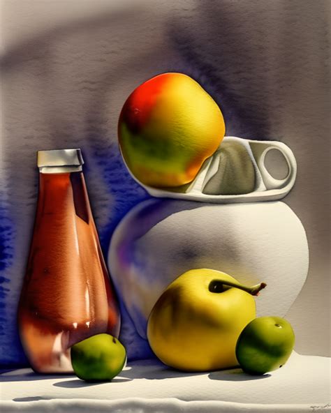 Fruit Still Life Painting Free Stock Photo - Public Domain Pictures