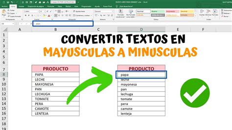 Cómo Pasar Un Texto A Mayúsculas En Excel Guía Completa El Compartir