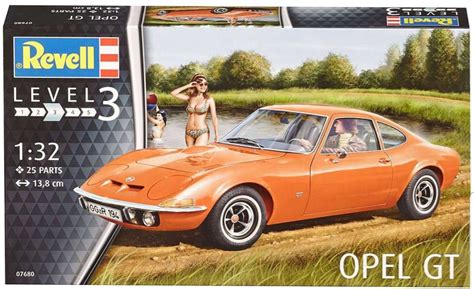 Opel GT Plastic Model Car Kit 1 32 Scale 07680 Pictures By No