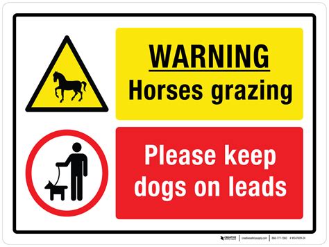 Caution Horses Safety Products