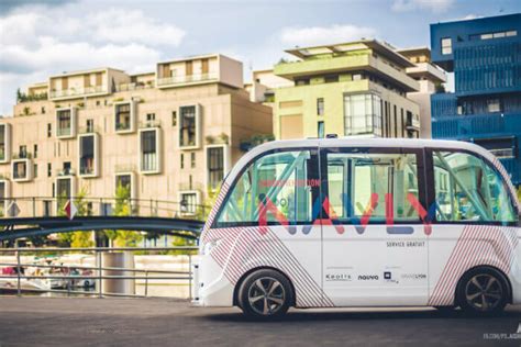 Video Des Navettes Sans Chauffeur Circulent La D Fense Novethic