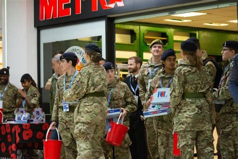 In Pictures Rbl Holds Poppy Day In Bristol City Centre