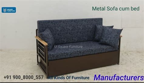 Metal Sofa Cum Bed With Storage For Home Size 60 75 At Rs 31000