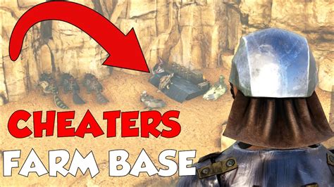 Raiding Aimbotters Farm Base On Day Lost Island Pvp Ark Youtube