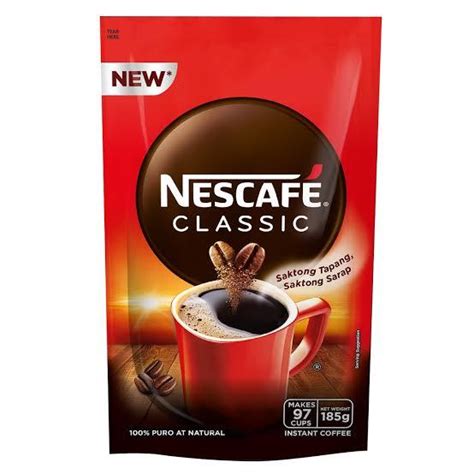 NESCAFÉ Classic Instant Coffee 185g Lazada PH