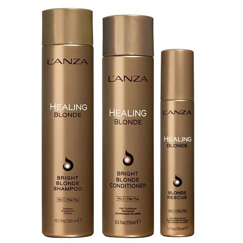 Shampoos Conditioners Healing Blonde Bright Blonde Pack Lanza