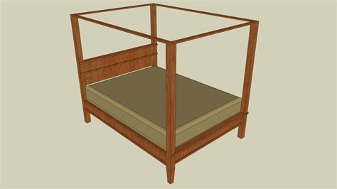 Canopy Bed 3d Warehouse