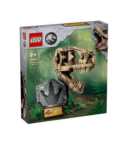 LEGO® JURASSIC WORLD 76964 DINOSAUR FOSSILS: T. REX SKULL, AGE 9 ...