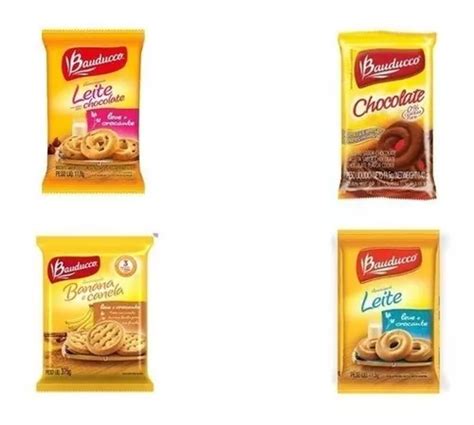 100un Biscoitos Sortidos Bauducco Sache 11 5g MercadoLivre