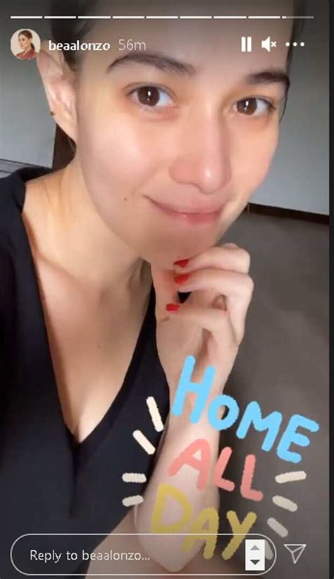 Bea Alonzos Beautiful Makeup Free Barefaced Video Goes Viral Amid