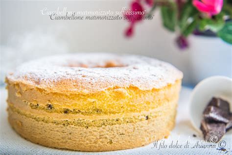 Ciambella Marmorizzata Sofficissima Il Filo Dolce Di Arianna