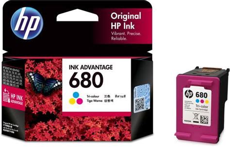 HP 680 Tri Color Original Ink Advantage Cartridge F6V26AA