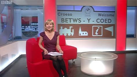 Uk Regional News Caps Siân Lloyd Bbc Wales Today