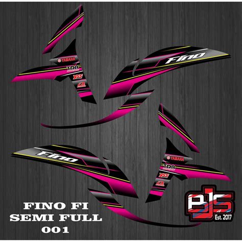 Jual COD Stiker Sticker Striping Semi Full Fino Fi 001 Shopee Indonesia