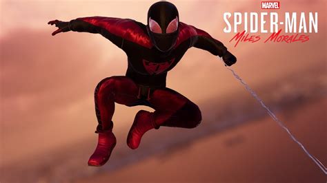 Spider Man Miles Morales Pc Anniversary Suit Mod Free Roam Gameplay