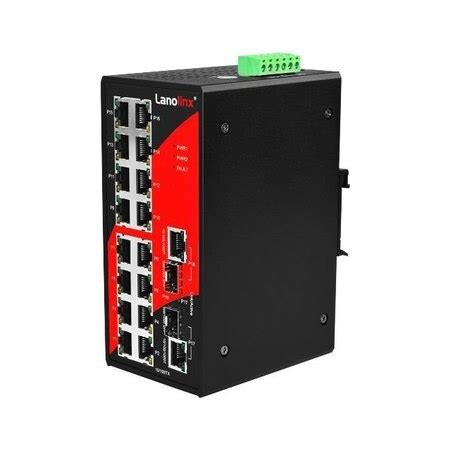 Antaira Port Industrial Unmanaged Ethernet Switch W Tx