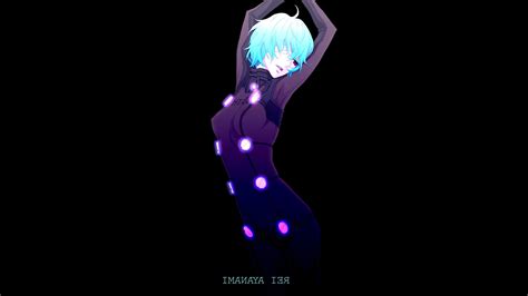 Wallpaper : anime girls, Neon Genesis Evangelion, Ayanami Rei, purple ...