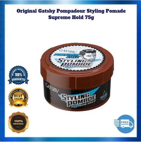 Original Gatsby Pompadour Styling Pomade Supreme Hold G Lazada Ph