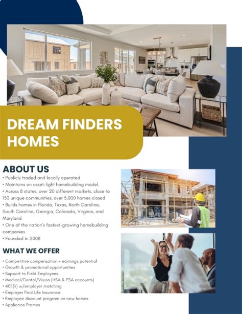 Dream Finders Homes Mission Benefits And Work Culture