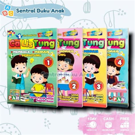 Jual Buku Belajar Calistung Membaca Menulis Berhitung Untuk Tk Sd Original Jilid 4 Jakarta