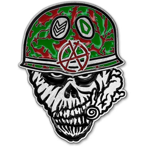 Stormtroopers of Death 'Sgt. D' Pin Badge | Eyesore Merch