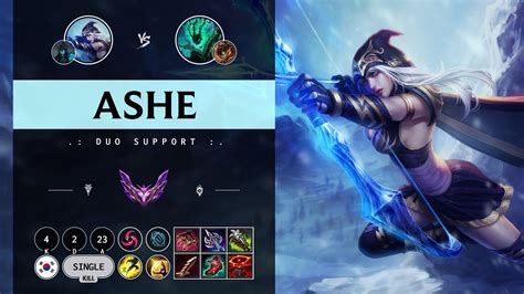 Ashe Support Vs Thresh KR Master Patch 14 10 YouTube