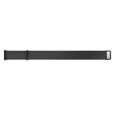 Milanese Loop Armband Samsung Galaxy Watch Active Svart