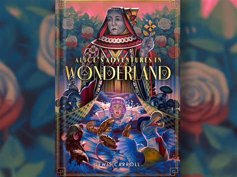 Book Cover Design: Alice in Wonderland by Candice Broersma on Dribbble