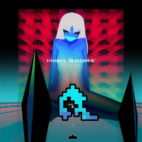 Rule 34 Blue Skin Dskb Highres Naughty Face Nude Original Space Invaders Surreal Video Game