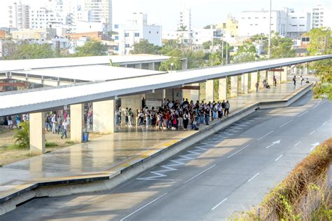 Transcaribe realiza una redistribución de paradas en Patio Portal