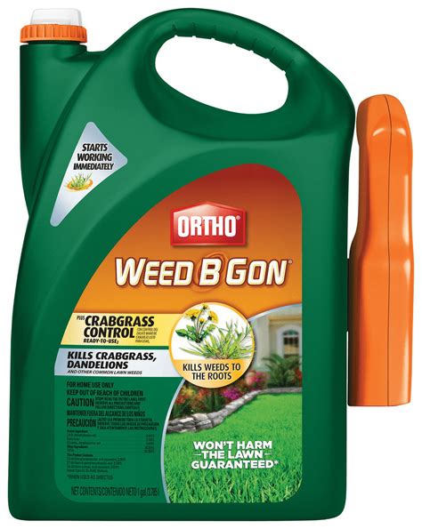 Ortho Weed B Gon Plus Crabgrass Control Lawn Killer Spray Ready To Use Herbicide 1 Gal