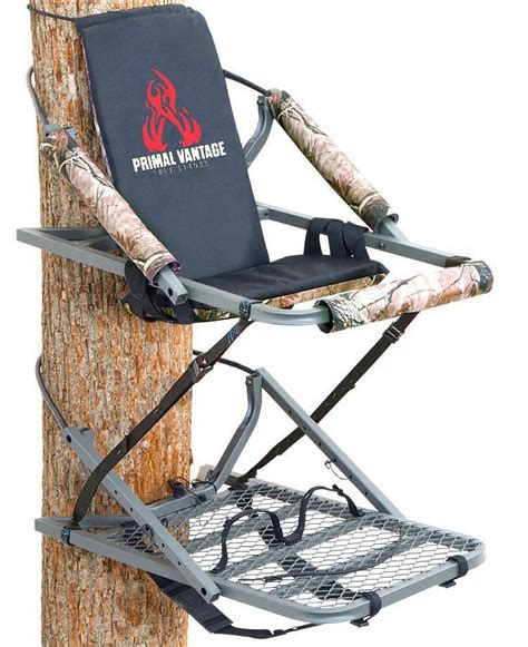 Primal Tree Stands Vulcan Climber With Lock Hunting Platform Gear And