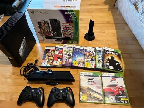 Xbox 360 Slim 4GB + kinect + 9 her | Aukro
