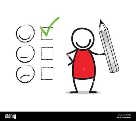 Customer Satisfaction Checklist Hi Res Stock Photography And Images Alamy