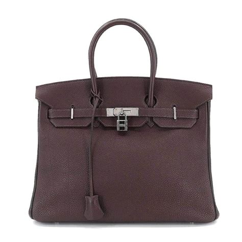 Hermès Brown Black Bicolor Birkin 35 Sac Catawiki