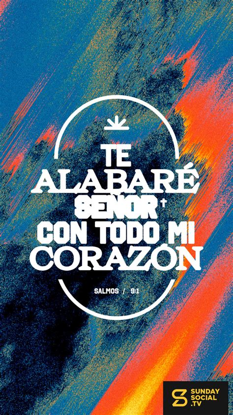 Te alabaré SEÑOR con todo mi corazón Salmos 9 1 Sunday Social