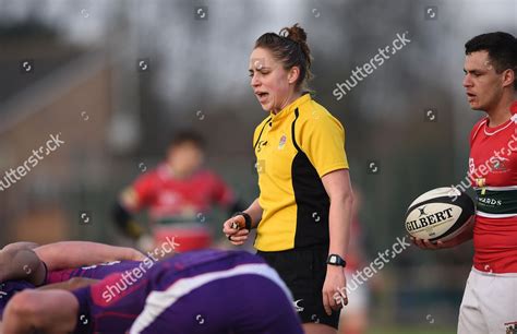 Referee Sara Cox Becomes First Woman Editorial Stock Photo - Stock ...