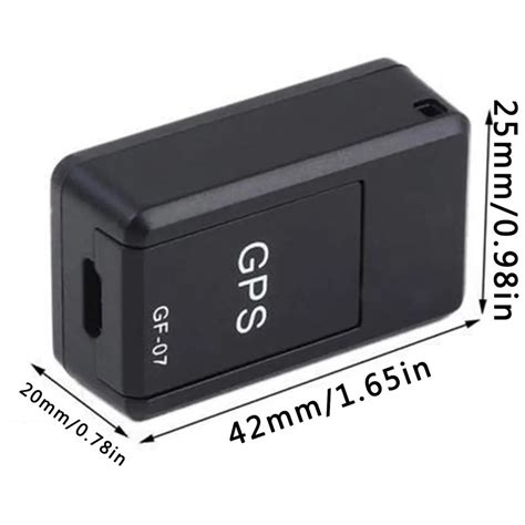 Gf07 Mini Gps Gsm Gprs Car Tracking Locator Device Sound Recording Microtracker Loss Preventer