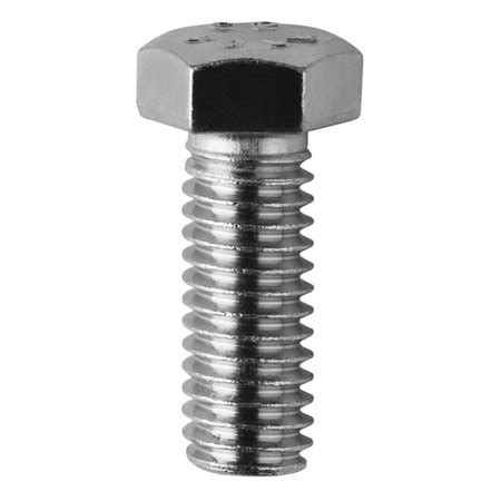 L H Dottie 3 8 16 Hex Head Cap Screw Zinc Plated Low Carbon Steel 1