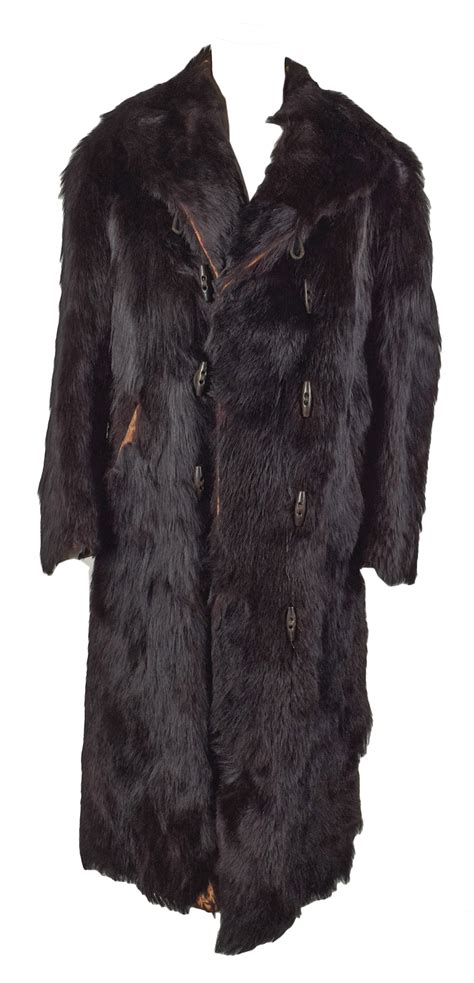 Indian Wars-Era Bearskin Coat, Gauntlets, and Hat | RR Auction