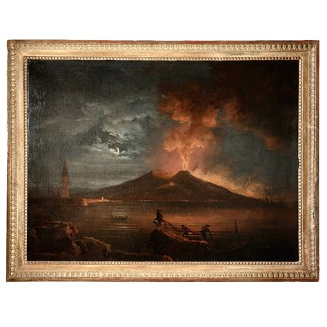 Mount Vesuvius Eruption Painting