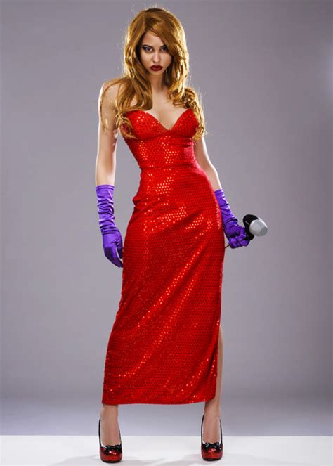 Jessica Rabbit Style Femme Fatale Costume