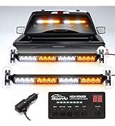 Amazon Booyu In Led Emergency Strobe Light Bar W Digital