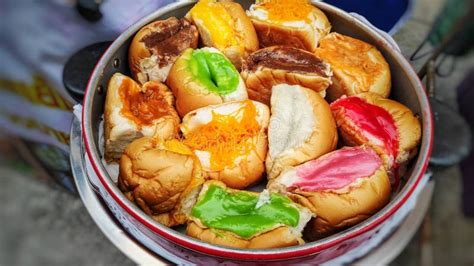 Desserts in Thailand Street Food. Stock Photo - Image of asian, closeup ...