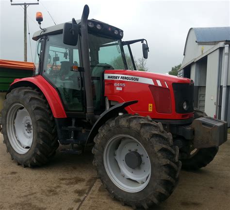 2010 Massey Ferguson 6455 Dyna 6 4wd Tractor Fitted With Front Suspension Reg No Ae10 Hdk Seria