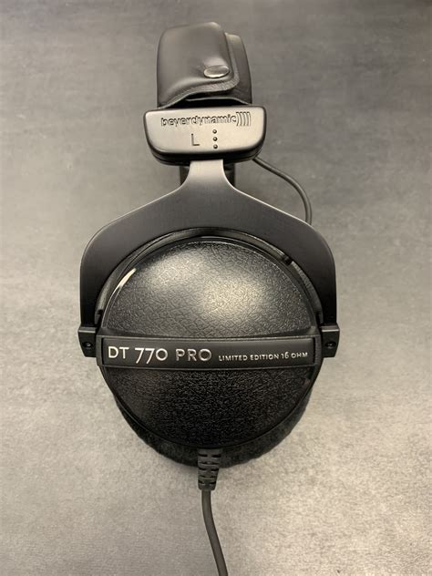 Beyerdynamic Dt 770 Pro Limited Edition Black 16 Ohm Dj And Monitoring Headphones