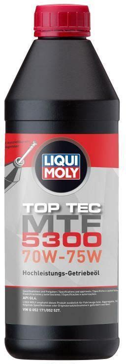 Olej Silnikowy Liqui Moly Top Tec Mtf 5300 70W 75W 1l Opinie I Ceny