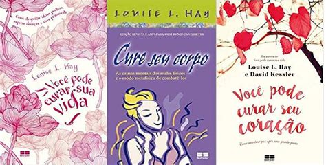 Kit Livros Louise Hay Voc Pode Curar Sua Vida Cure Seu Corpo