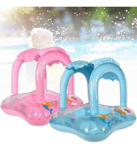 Boia Infantil Proteção Para Piscina Azul Rosa Bote Infla MercadoLivre